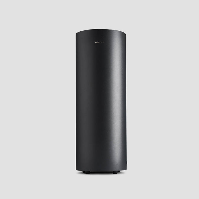 EcoScent Titania – Commercial Floor-Standing Programmable Scent Machine in black, designed to scent areas up to 2,000 m³ with a sleek cylindrical shape.