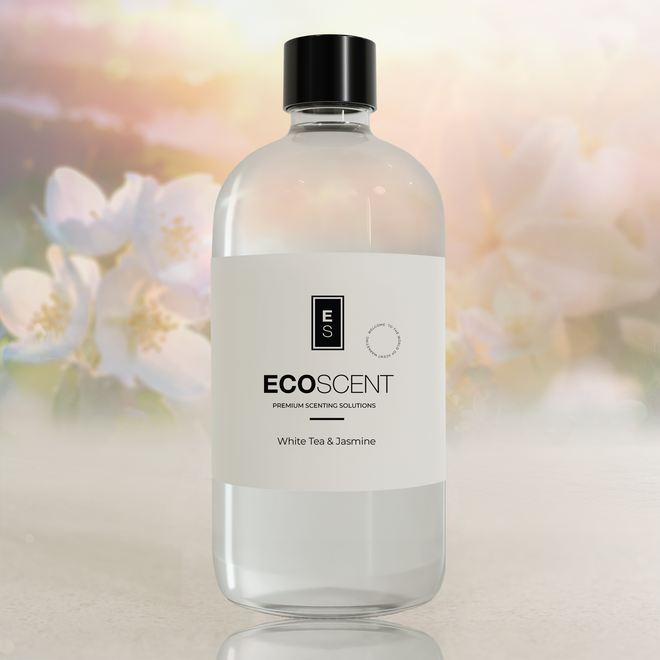 white tea & jasmine fragrance oil