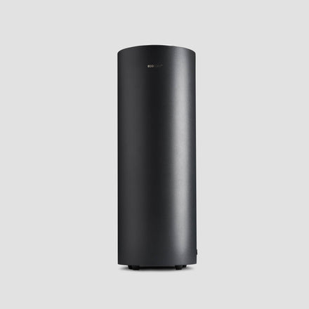 EcoScent Titania – Commercial Floor-Standing Programmable Scent Machine in black, designed to scent areas up to 2,000 m³ with a sleek cylindrical shape.