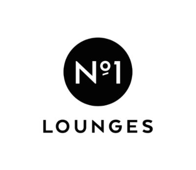 Black circle with white text No1 inside, and the word LOUNGES in black capital letters below it, all on a light gray background.

no1 lounges logo
